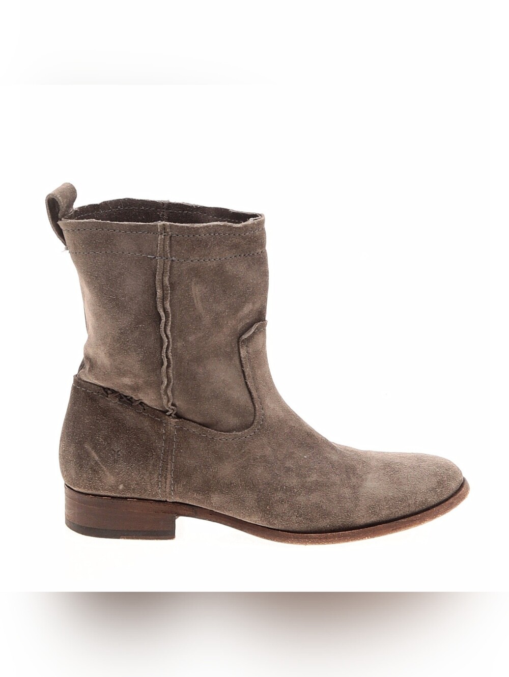 Frye Cara Short Suede Boots